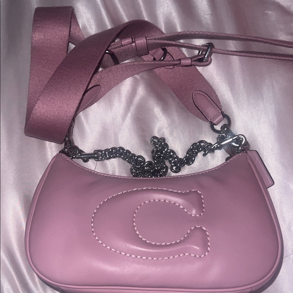 Coach Mauve Shoulder Bag